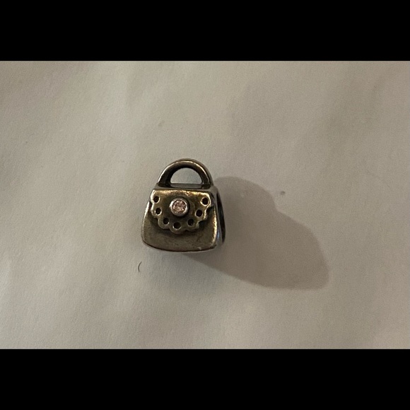Pandora purse stone with white stone - Picture 1 of 2